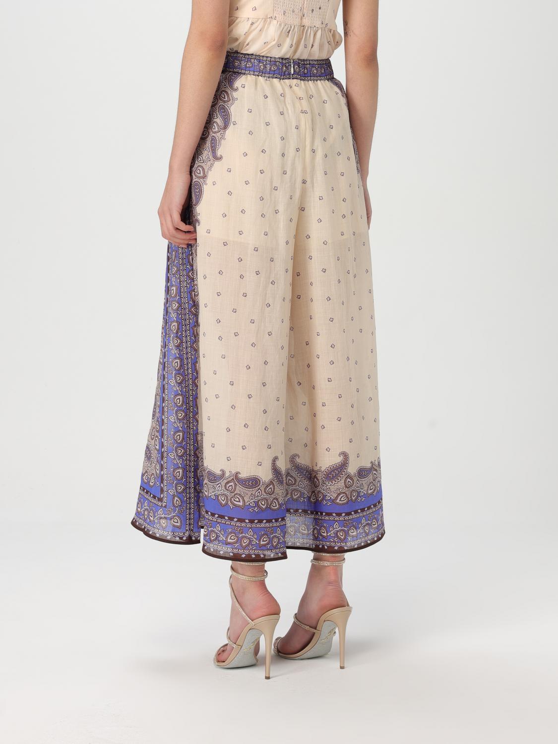 Zimmermann Pants Woman Violet