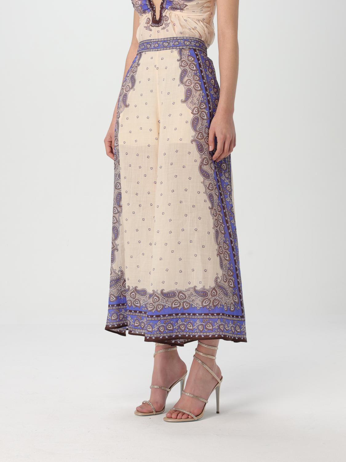 Zimmermann Pants Woman Violet