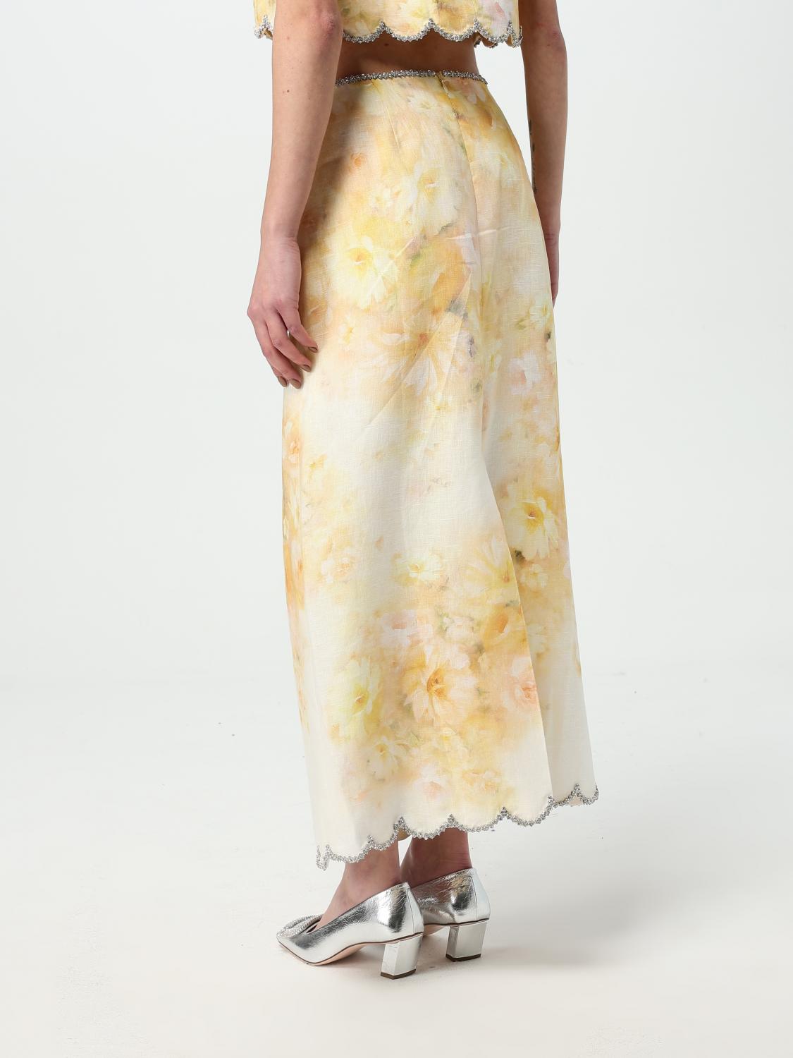 Zimmermann Skirt Woman Yellow