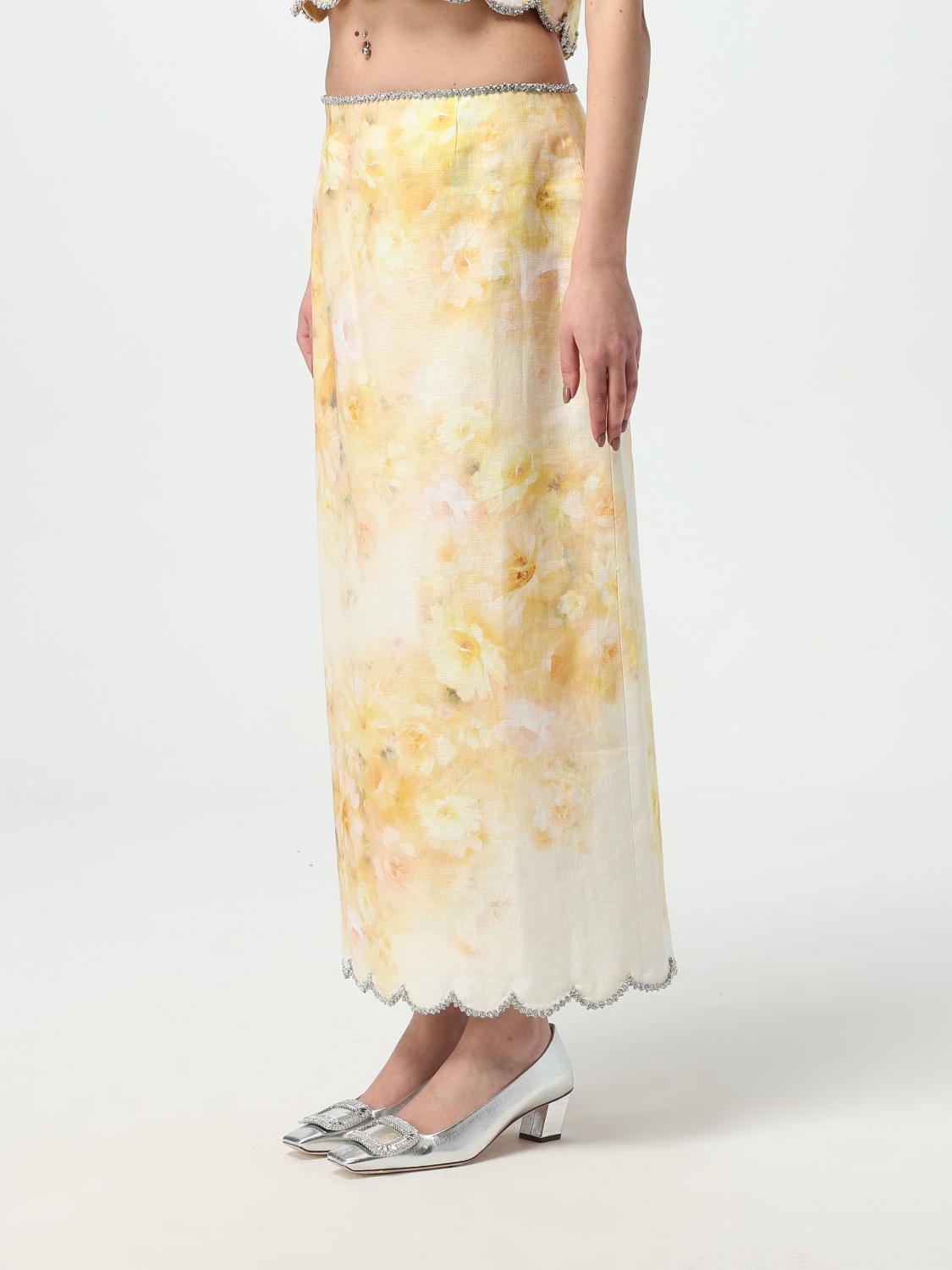 Zimmermann Skirt Woman Yellow