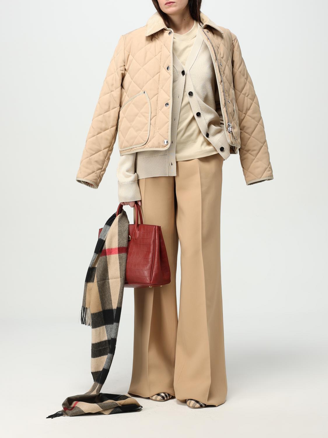 Burberry Handbag Woman Brick Red