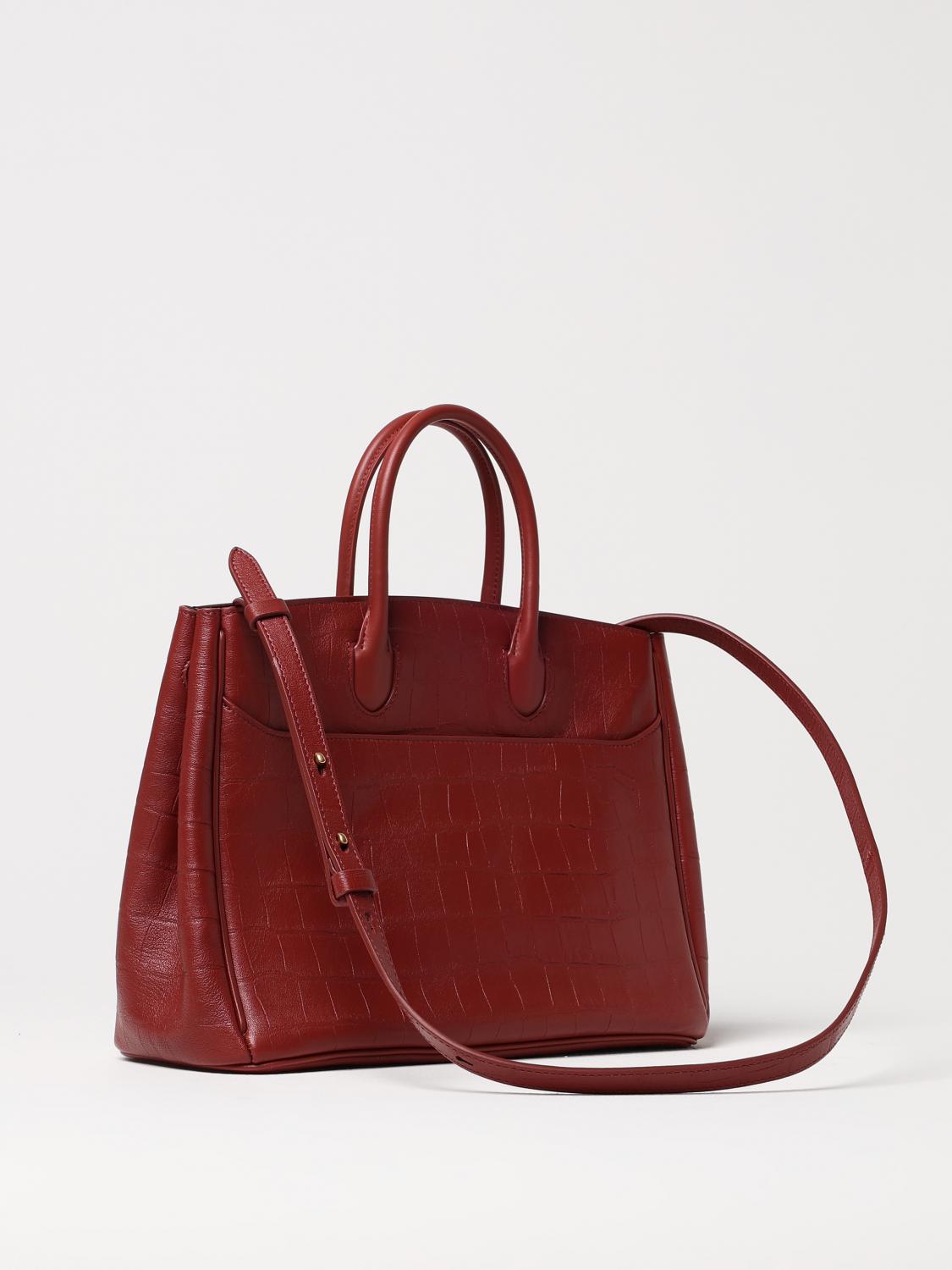 Burberry Handbag Woman Brick Red
