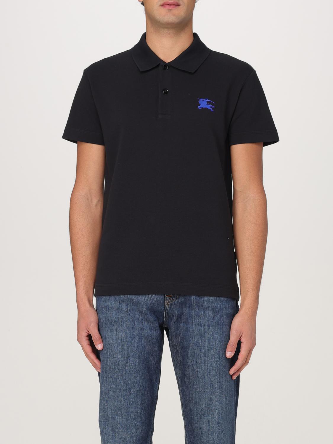 Burberry Polo Shirt Men Black