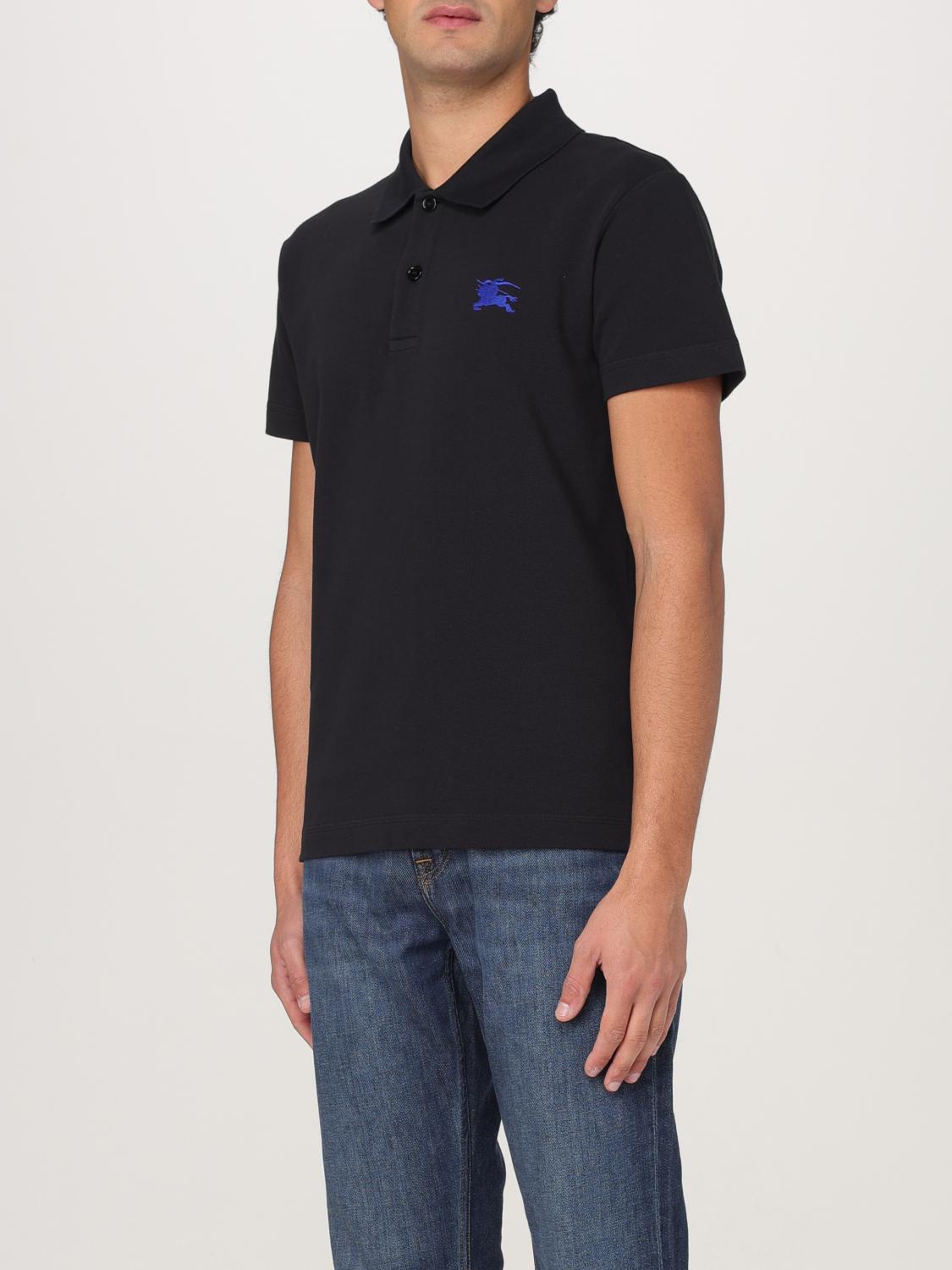 Burberry Polo Shirt Men Black