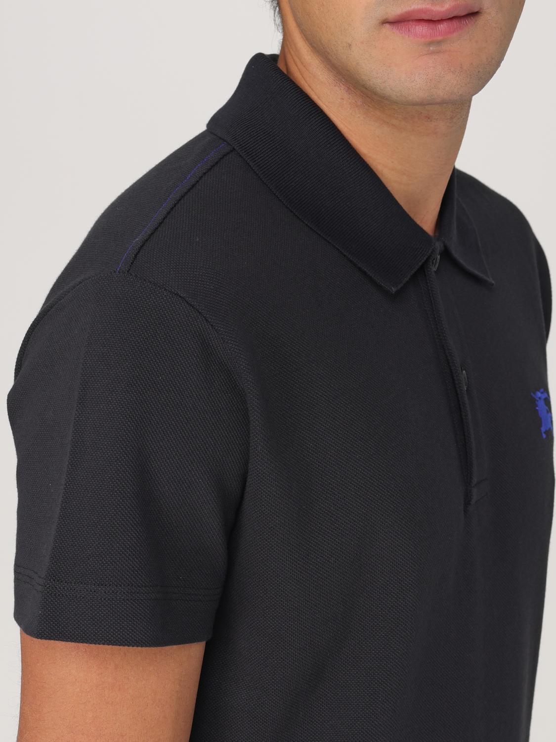 Burberry Polo Shirt Men Black