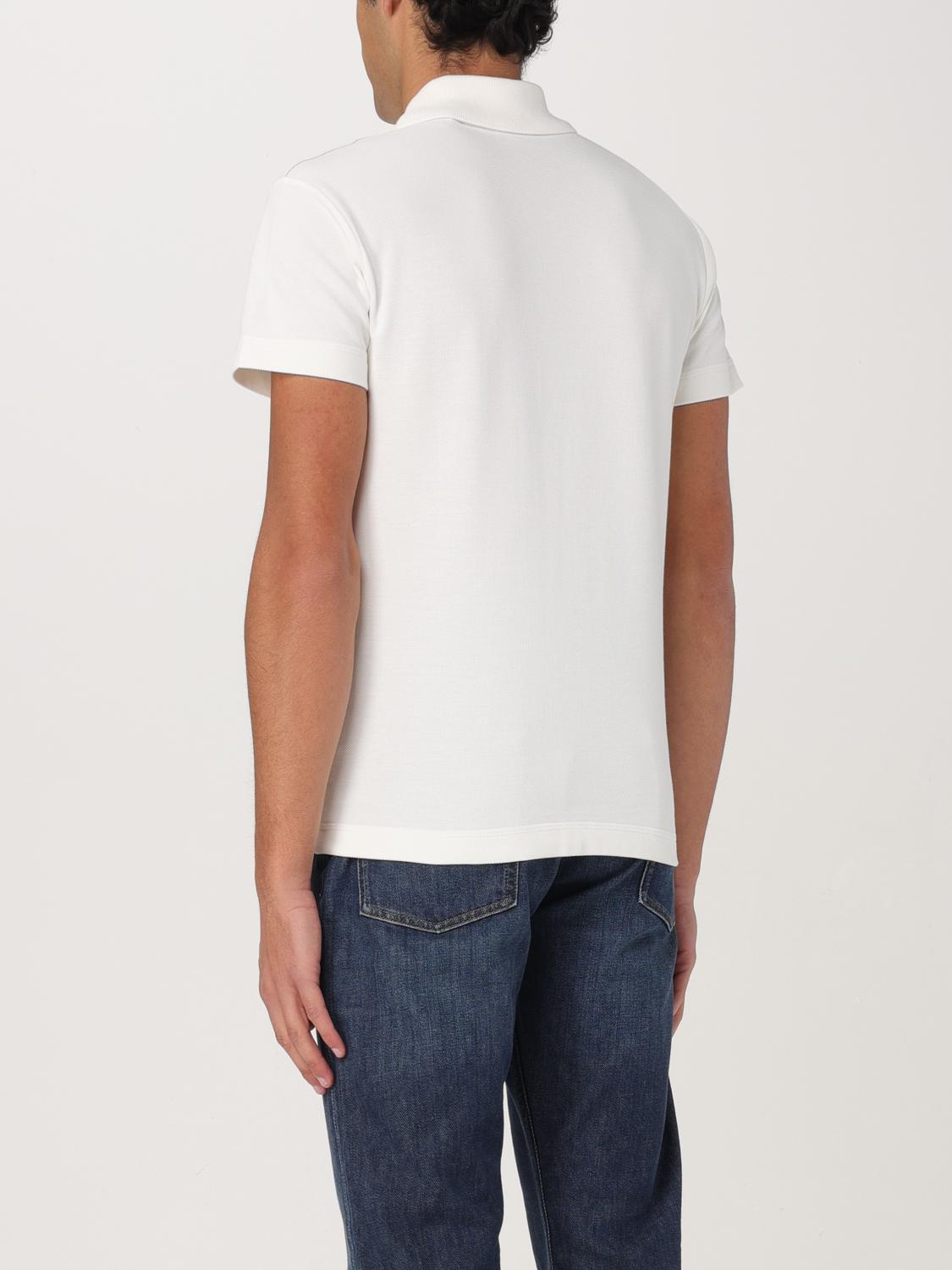 Burberry Polo Shirt Men Ivory