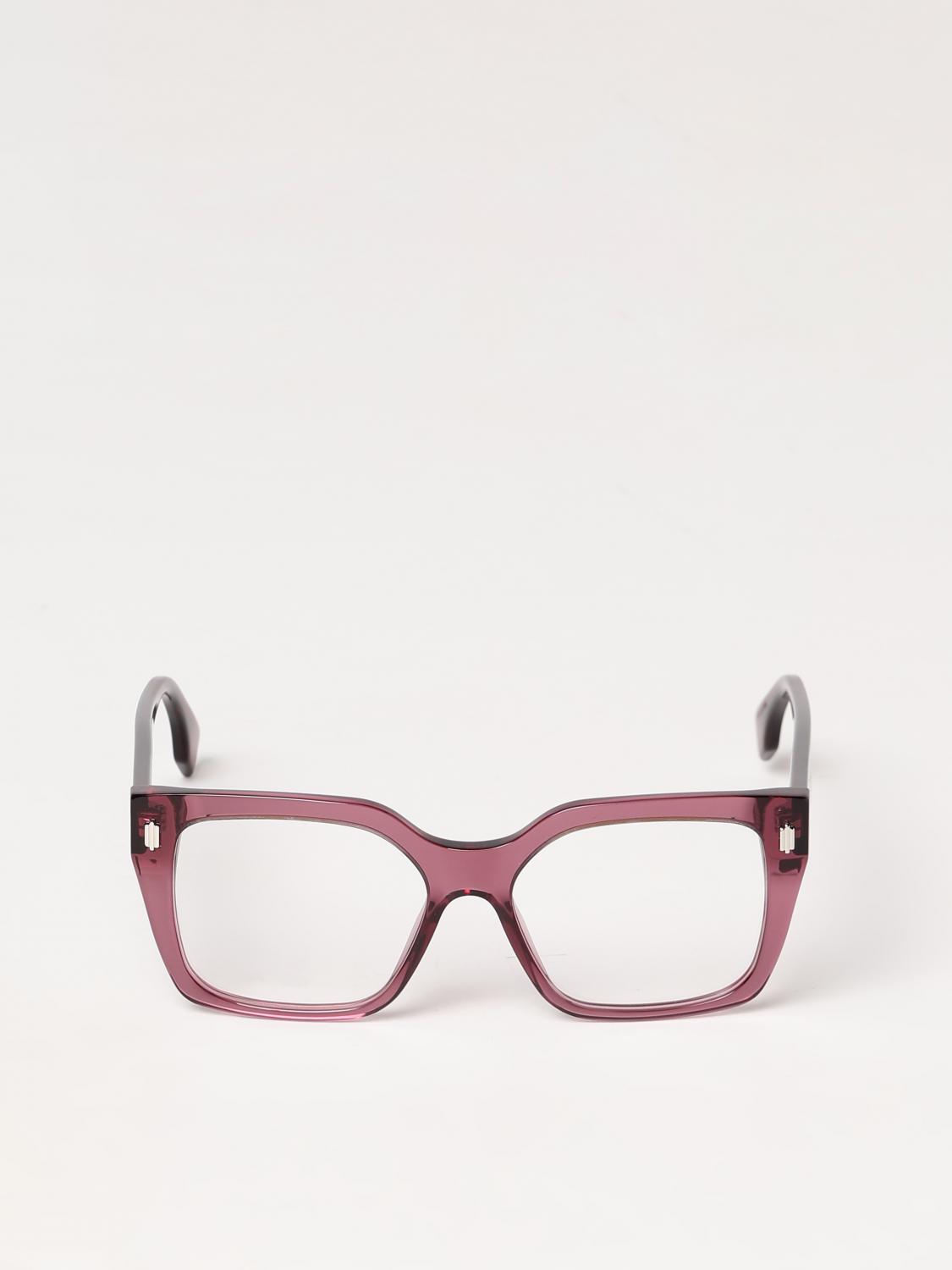 Fendi Optical Frames Woman Burgundy