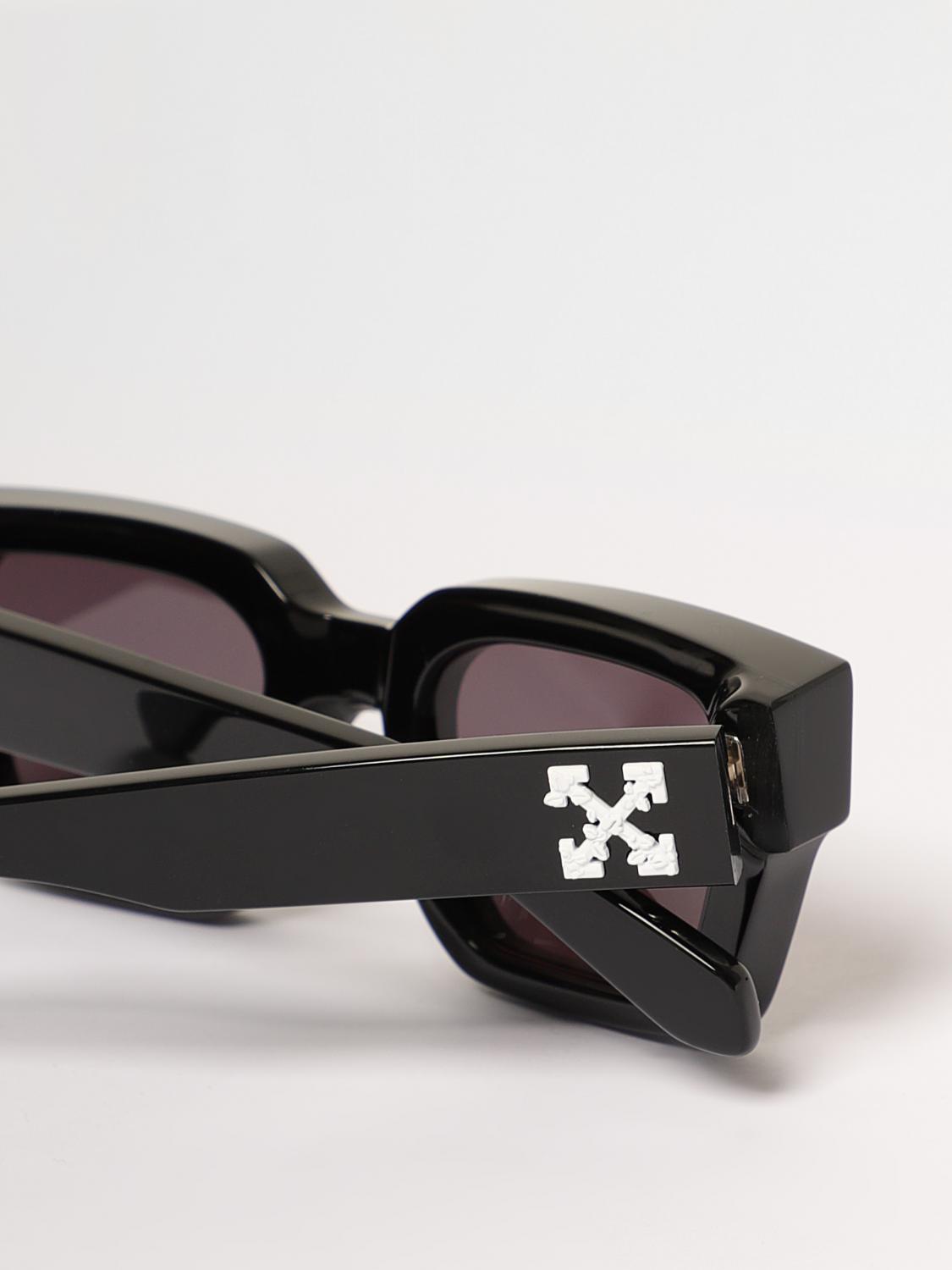 Off White Sunglasses Men Black