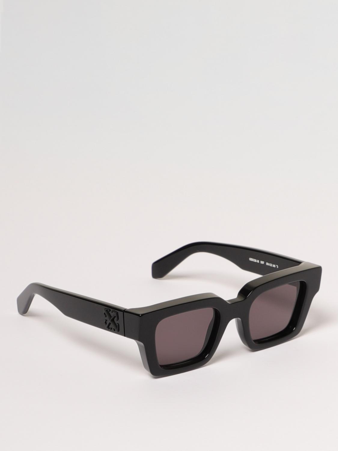 Off White Sunglasses Men Black