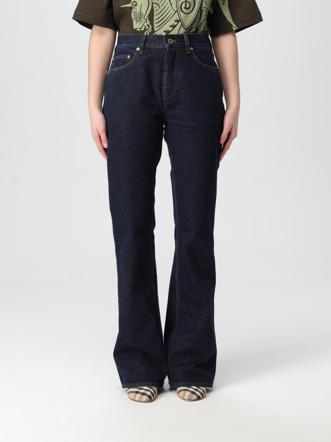 Burberry Jeans Woman Blue