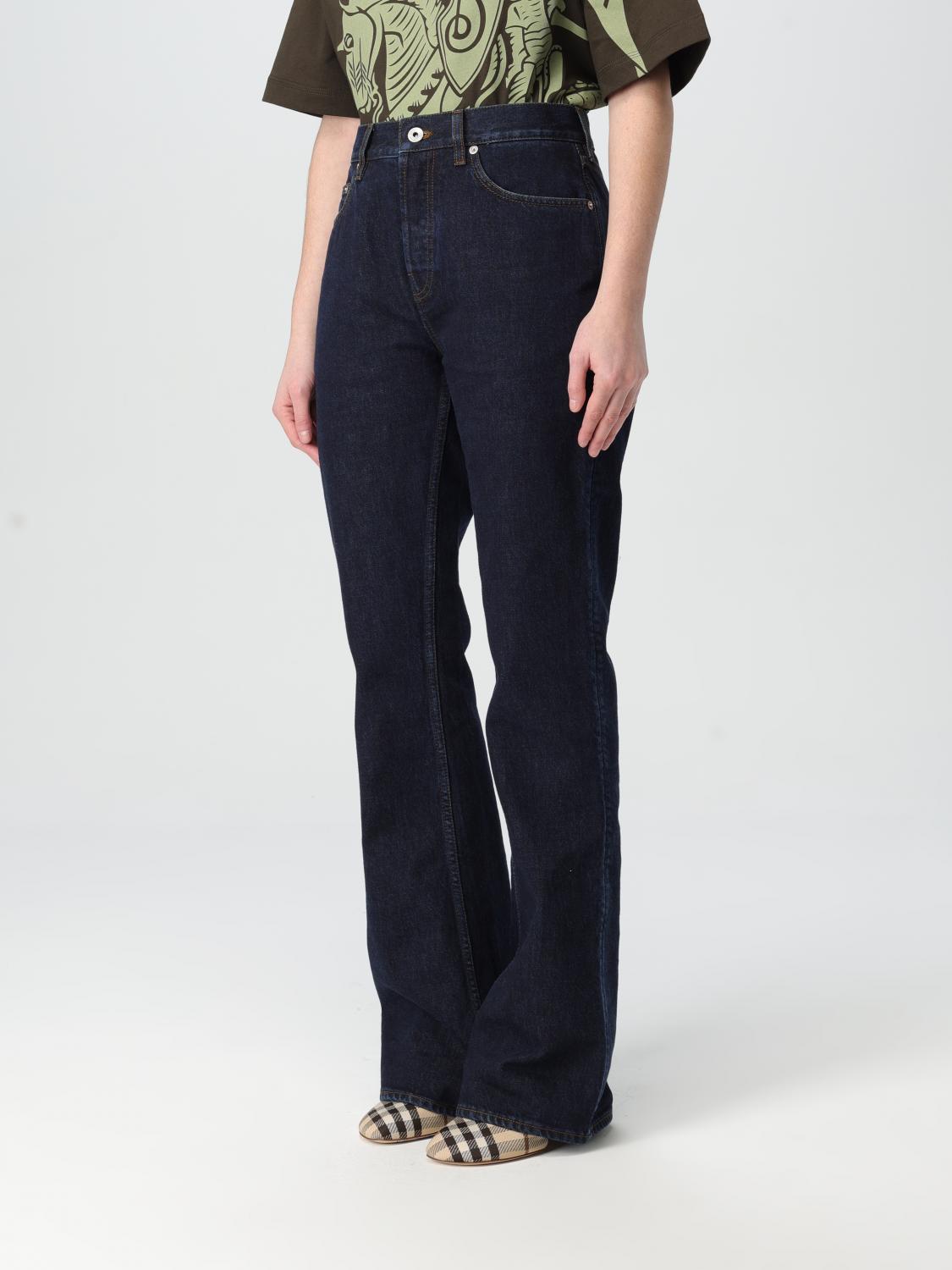 Burberry Jeans Woman Blue