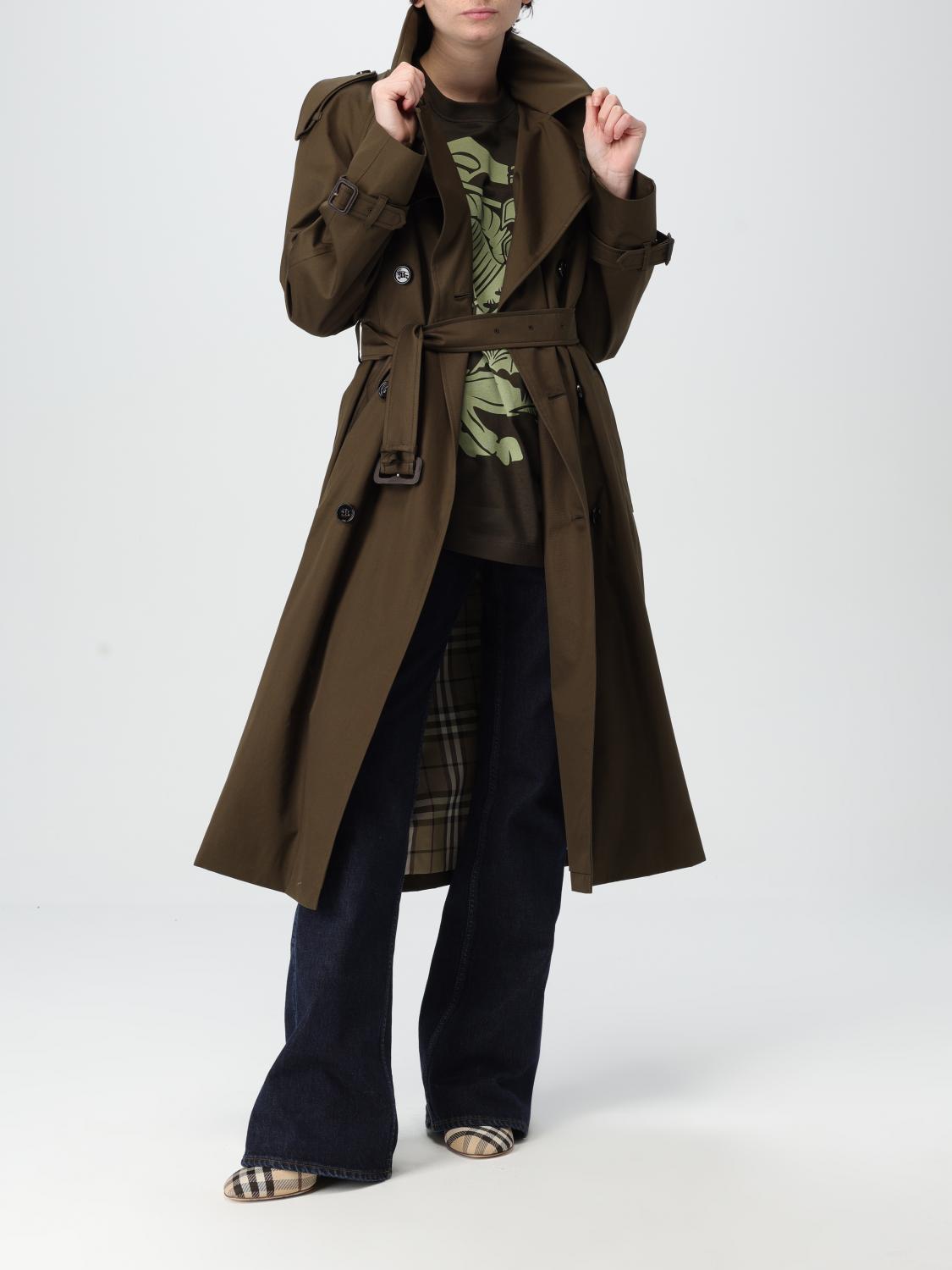 Burberry Jacket Woman Brown