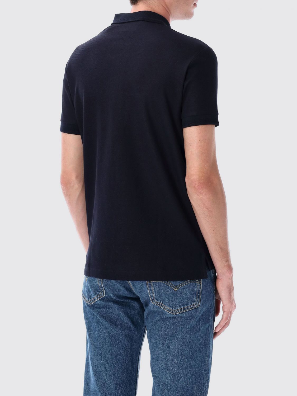 Burberry Polo Shirt Men Blue