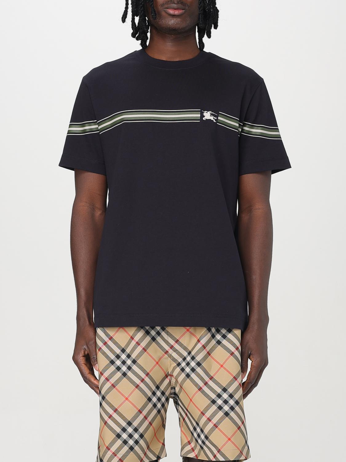 Burberry T Shirt Men Blue