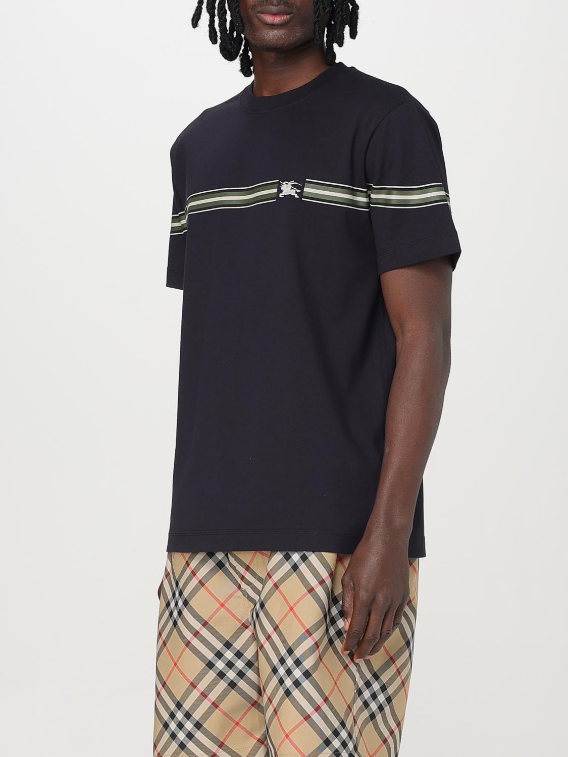 Burberry T Shirt Men Blue