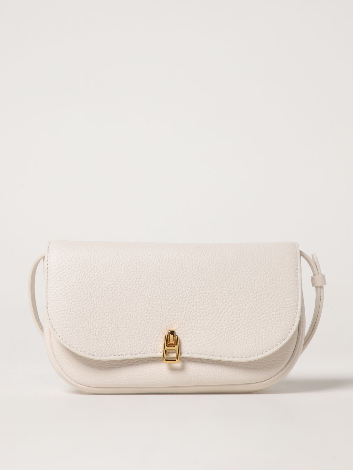 Coccinelle Crossbody Bags Woman Beige