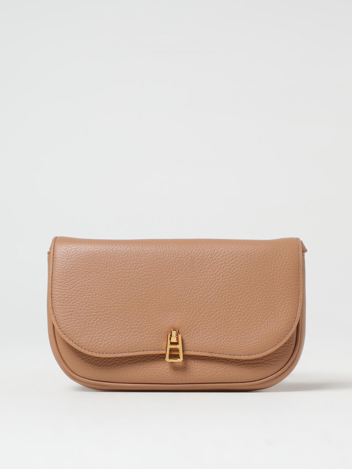 Coccinelle Crossbody Bags Woman Beige