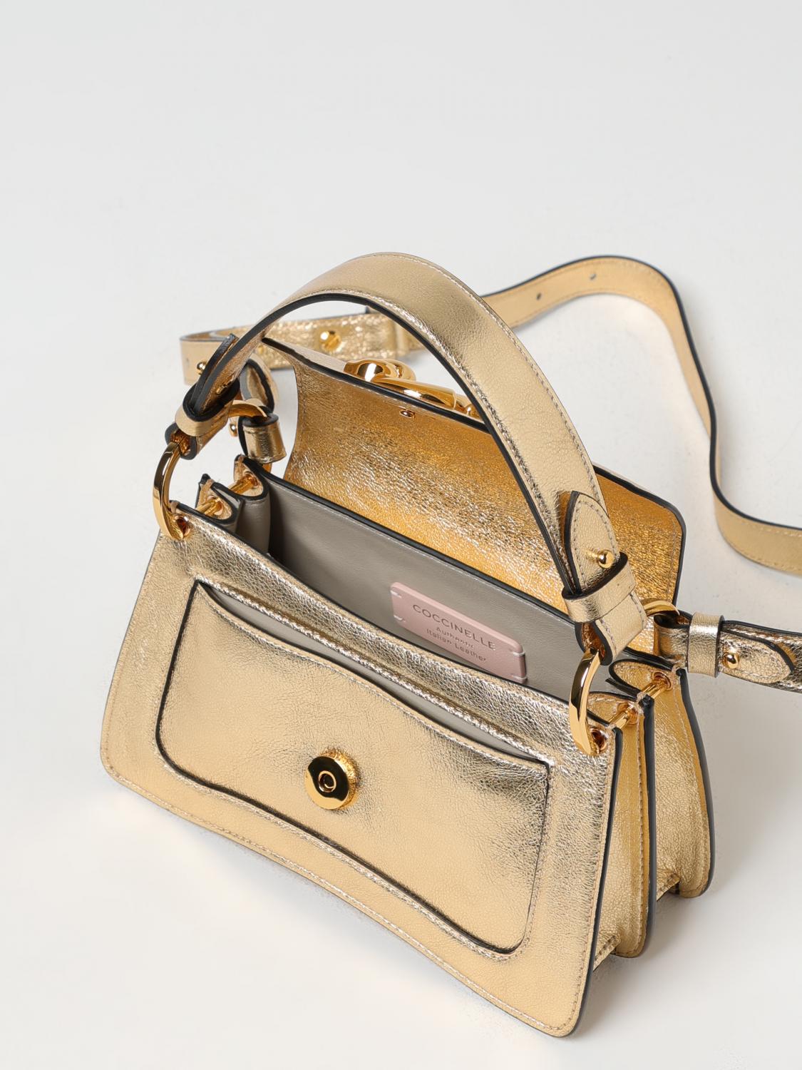 Coccinelle Mini Bag Woman Gold