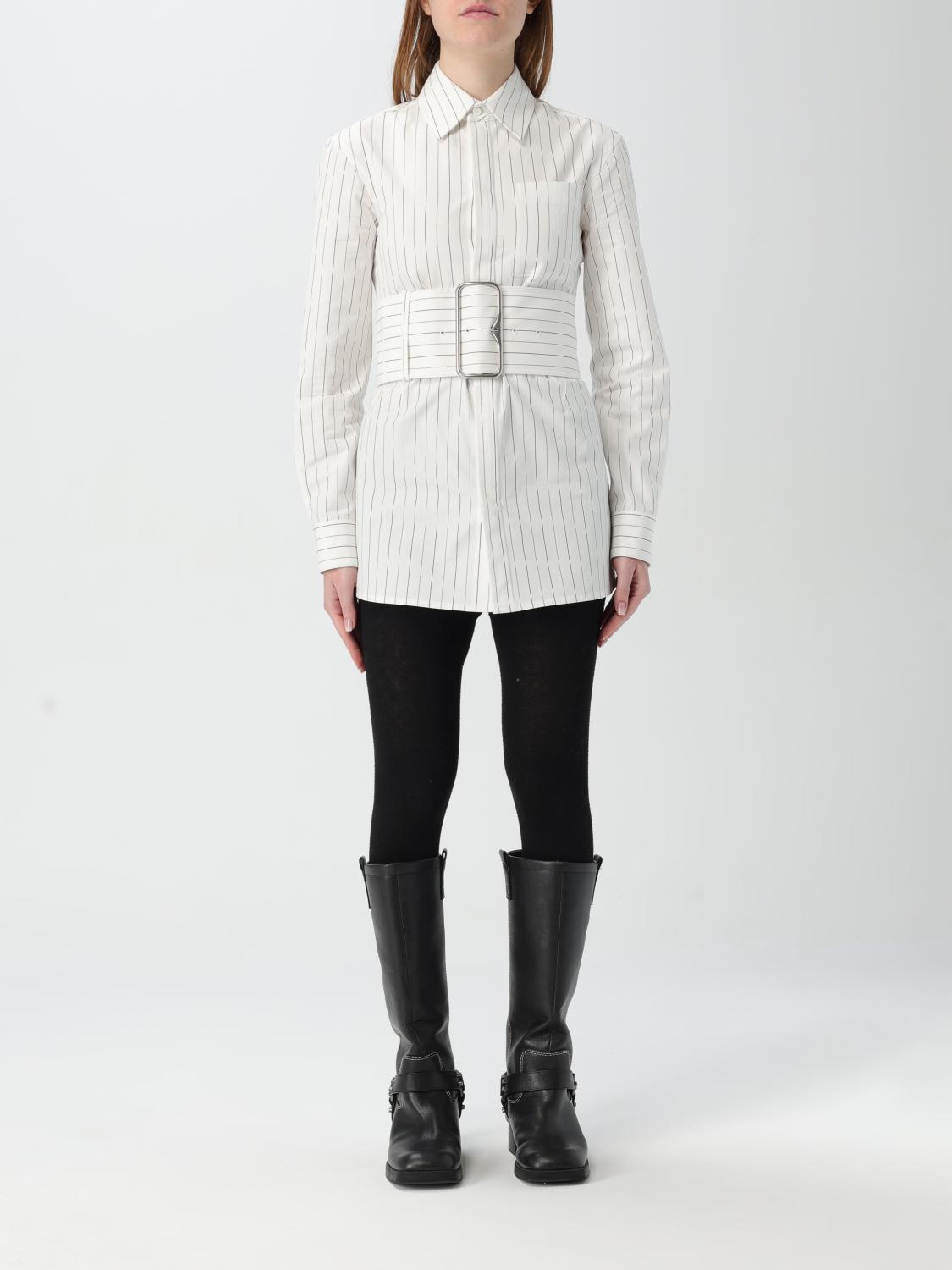 Burberry Shirt Woman Beige
