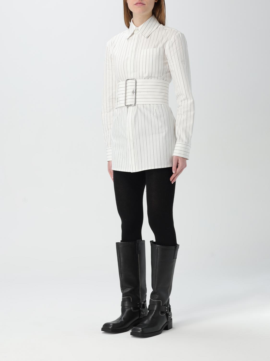 Burberry Shirt Woman Beige