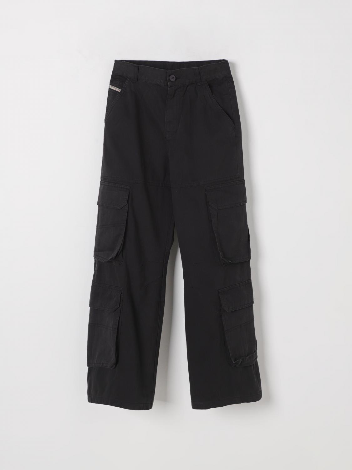 Diesel Pants Kids Black