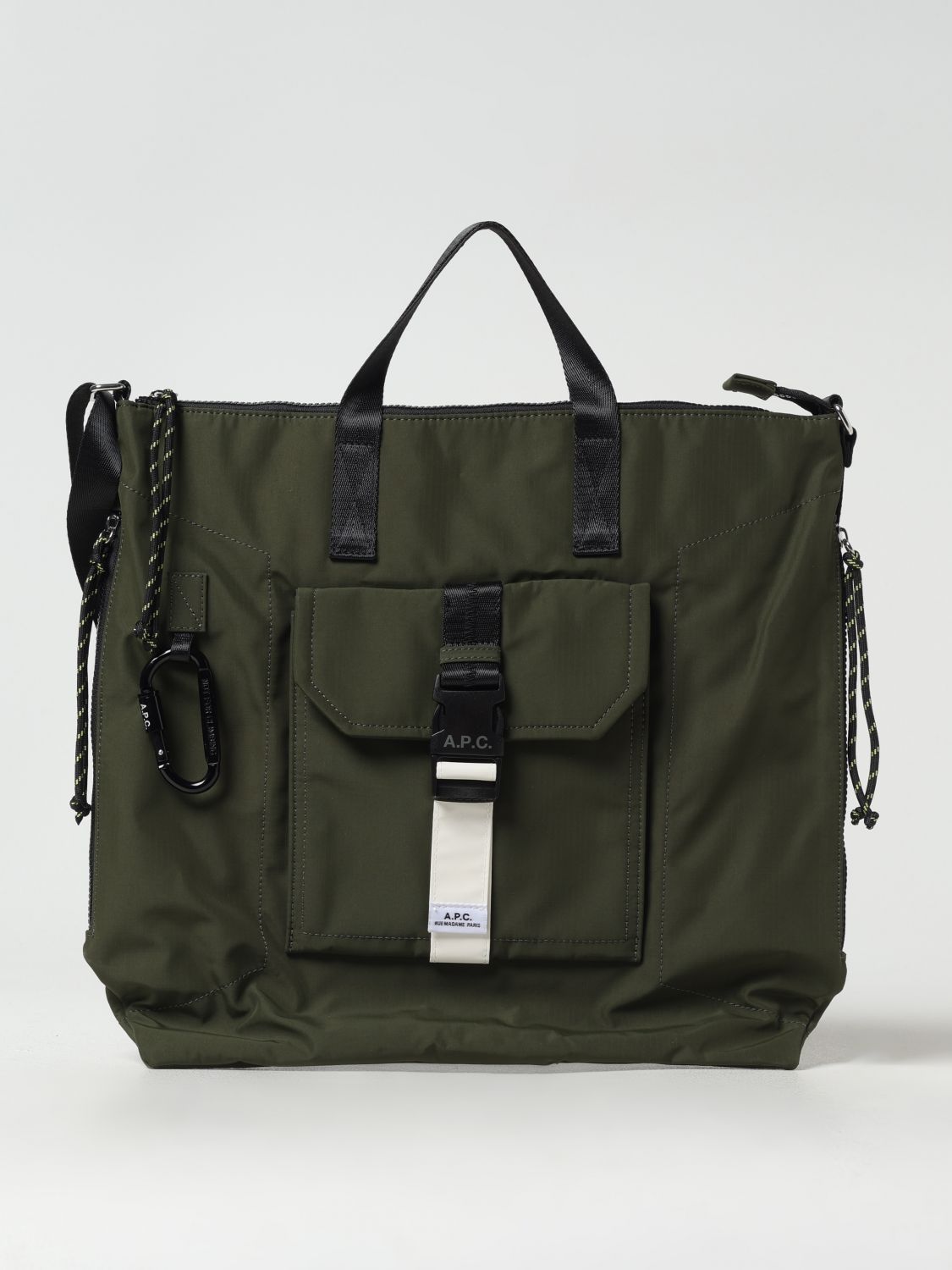 ショルダーバッグ A.P.C. Men Shoulder bag Kaki PAAFHH61929 JAD A.P.C. Shoulder Bag Men Kaki – Modishus