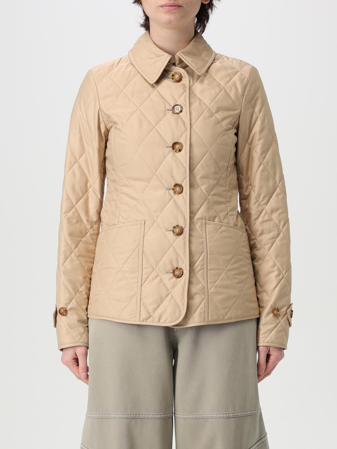 Burberry Jacket Woman Beige