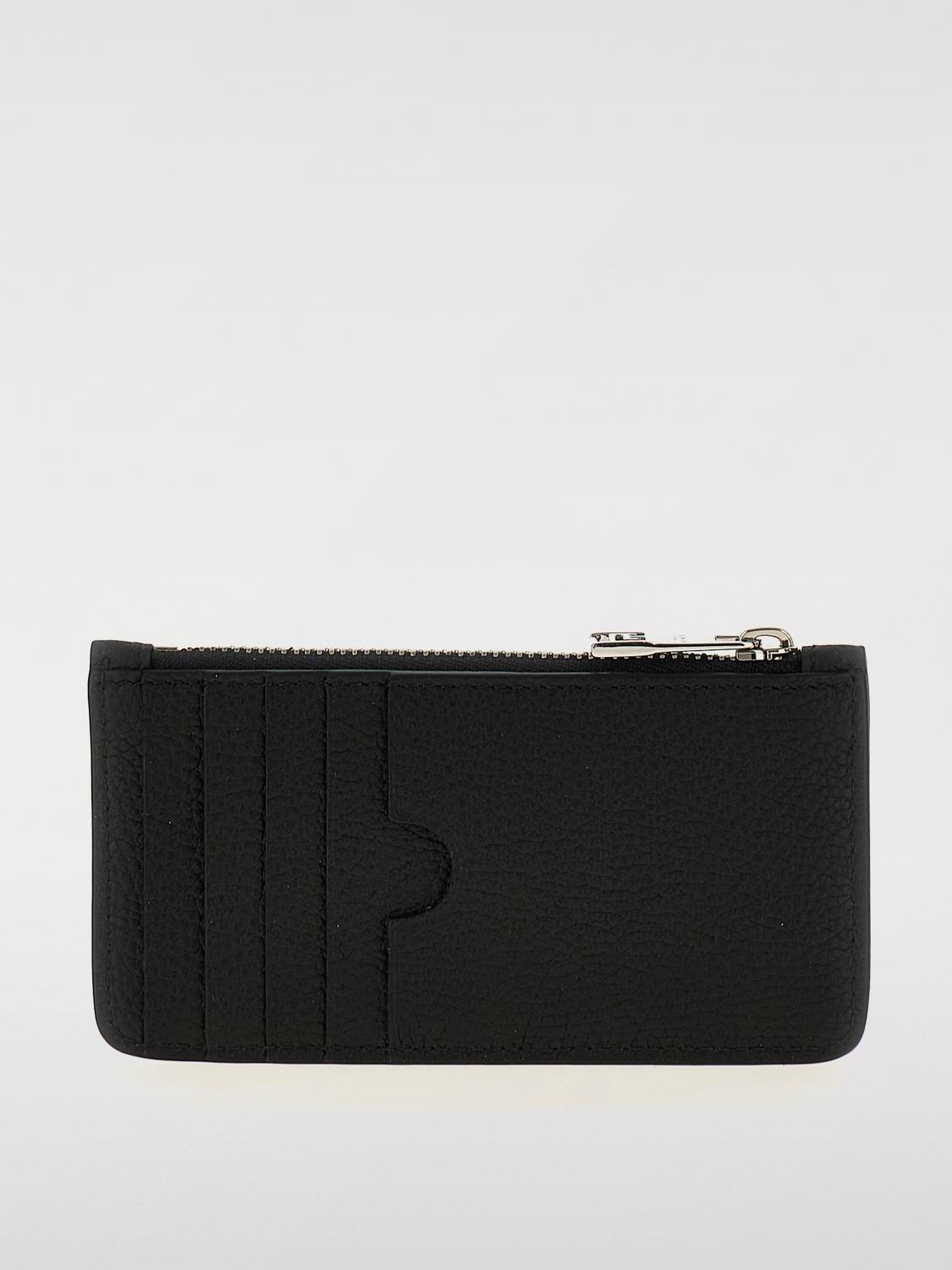 Balmain Wallet Men Black