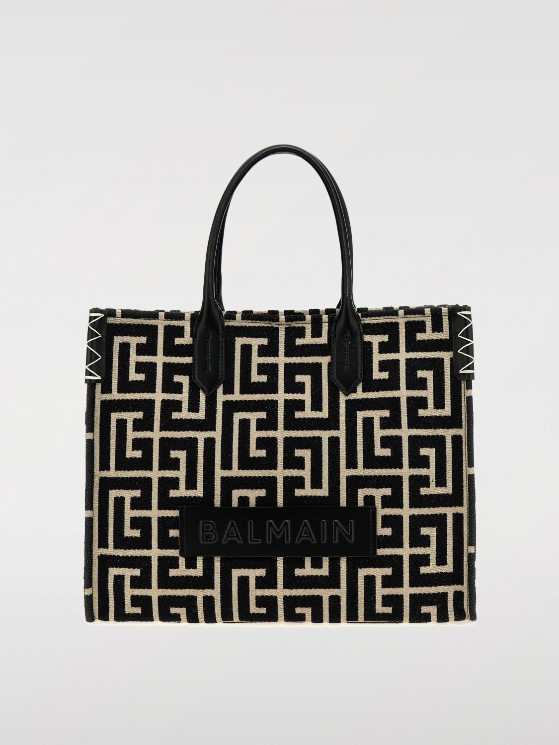 Balmain Tote Bags Woman White