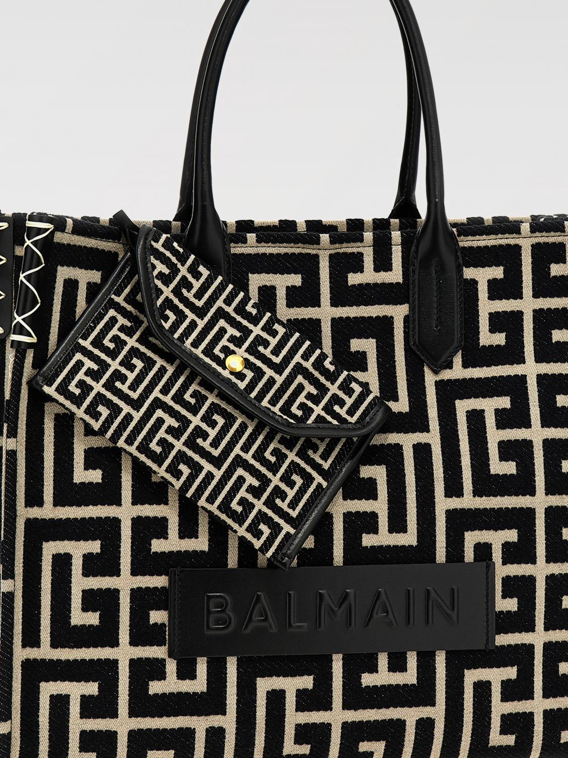 Balmain Tote Bags Woman White