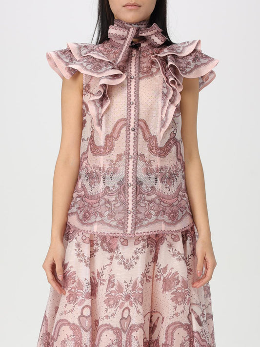 Zimmermann Top Woman Pink