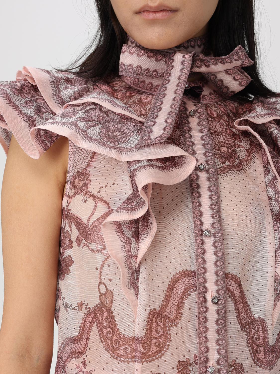 Zimmermann Top Woman Pink