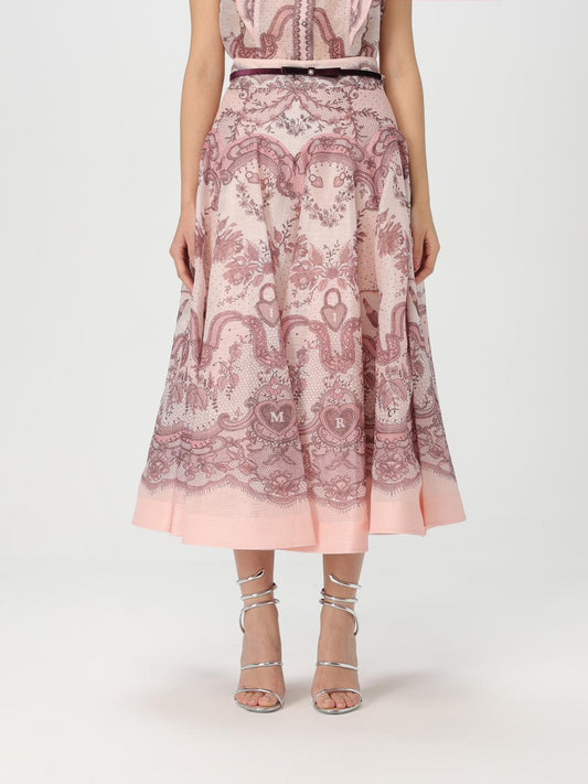 Zimmermann Skirt Woman Pink