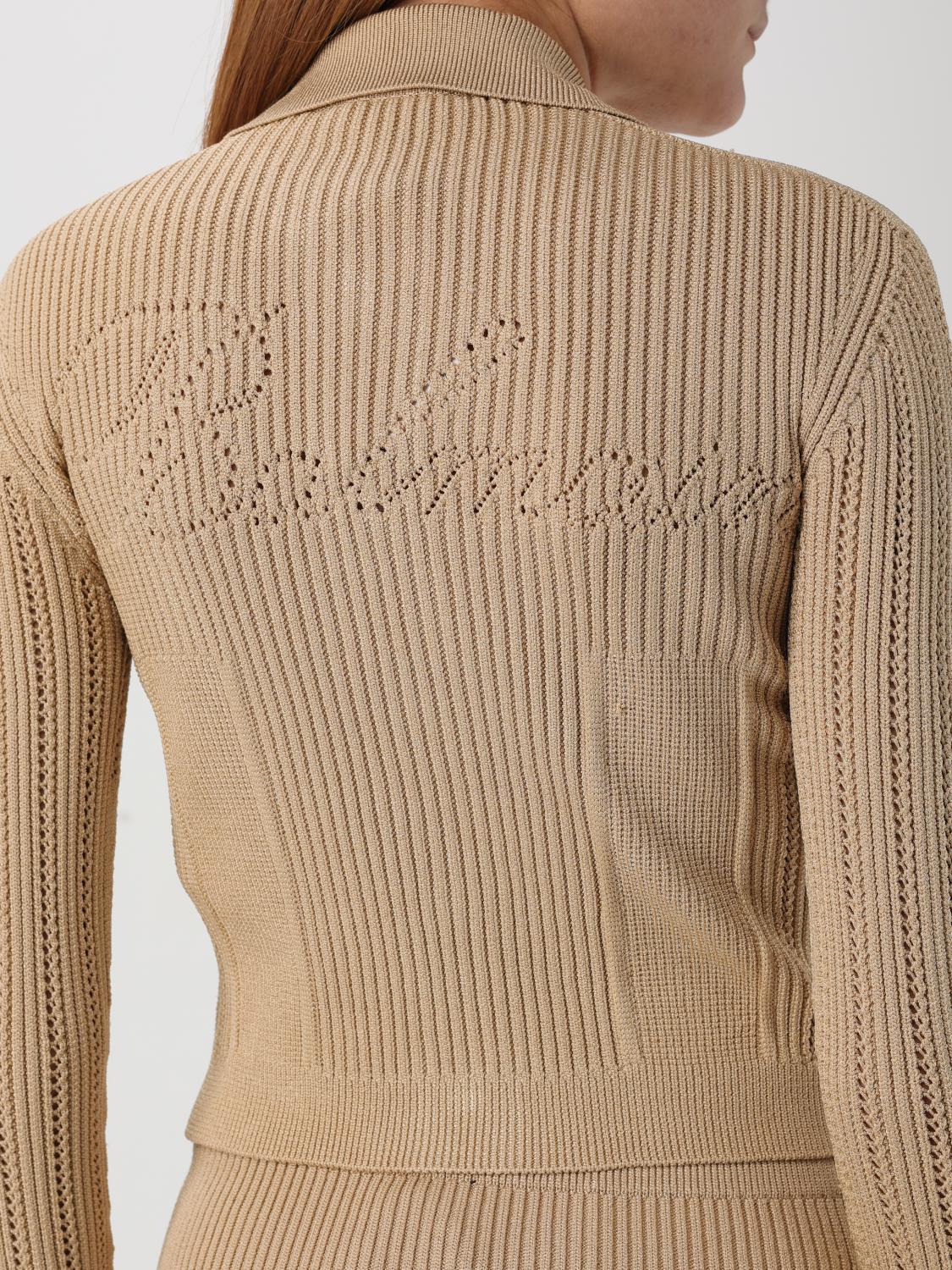 Balmain Cardigan Woman Beige