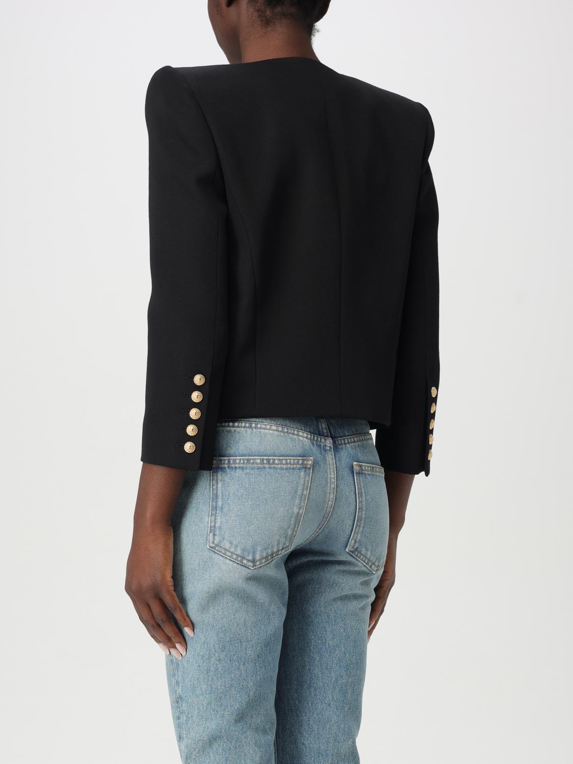 Balmain Blazer Woman Black
