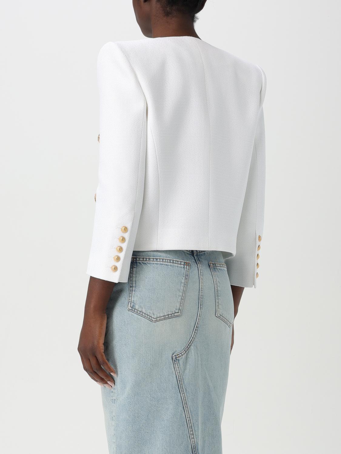 Balmain Blazer Woman White