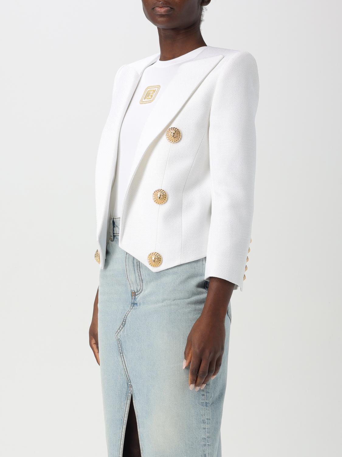 Balmain Blazer Woman White