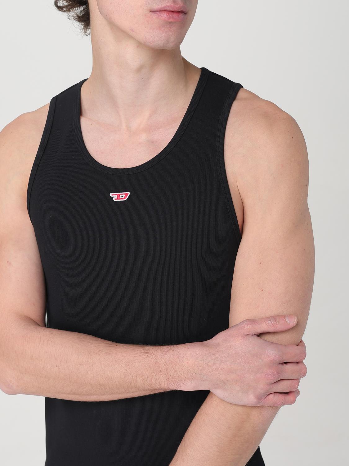 Diesel Tank Top Men Green