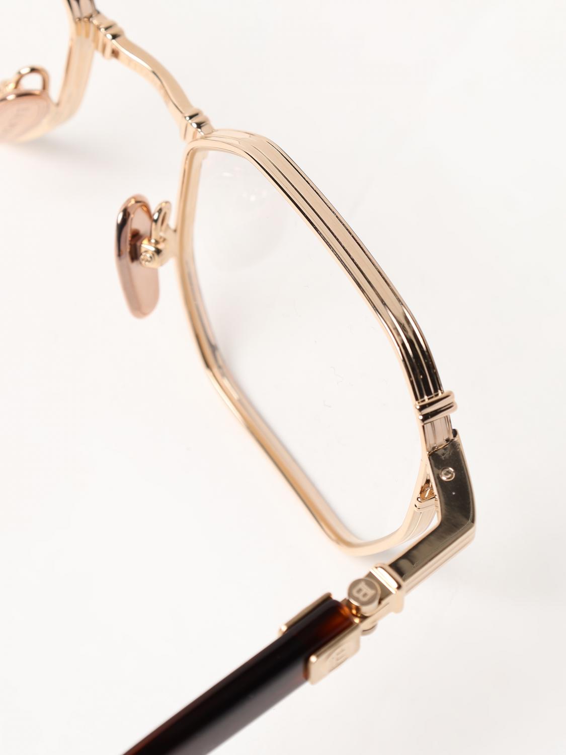 Balmain Optical Frames Men Gold