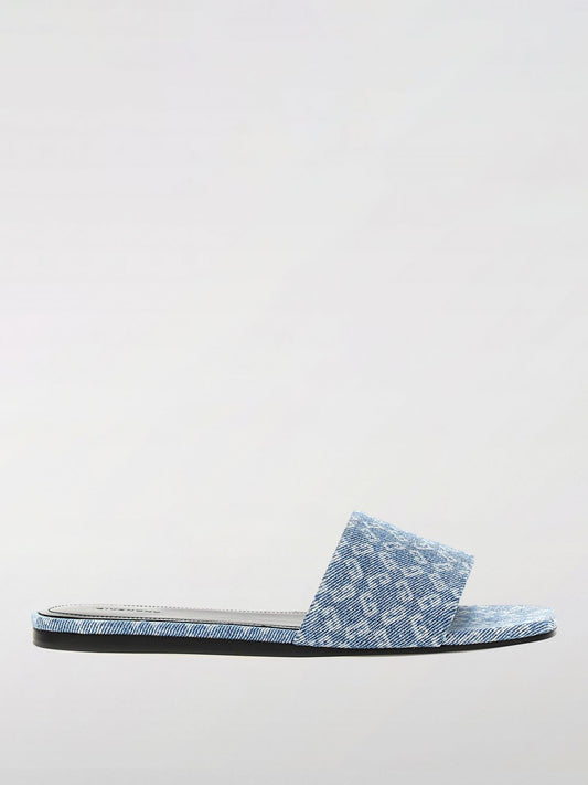 Givenchy Flat Sandals Woman Blue