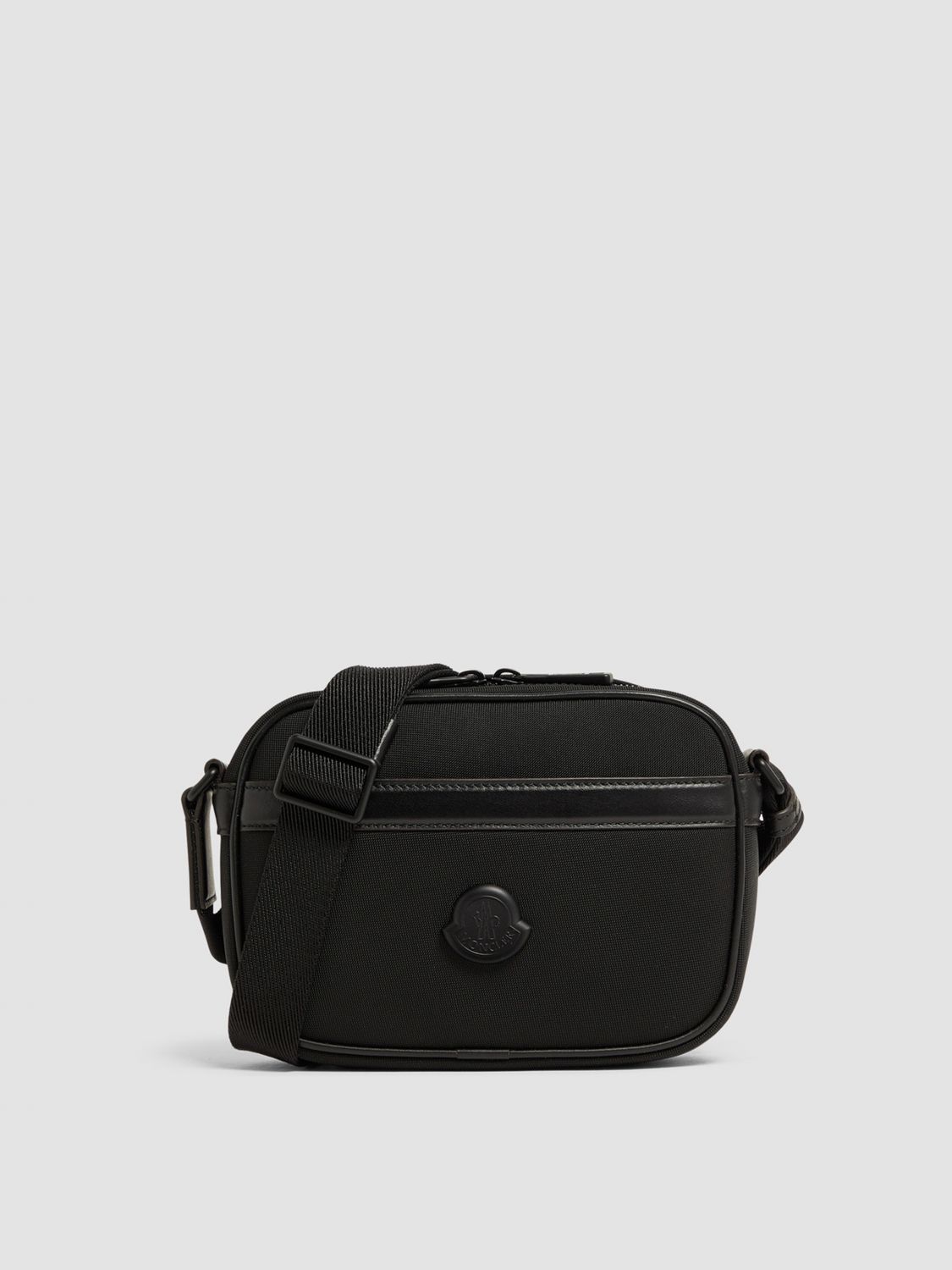 Moncler Shoulder Bag Men Black