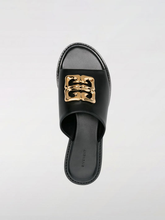 Givenchy Flat Sandals Woman Black