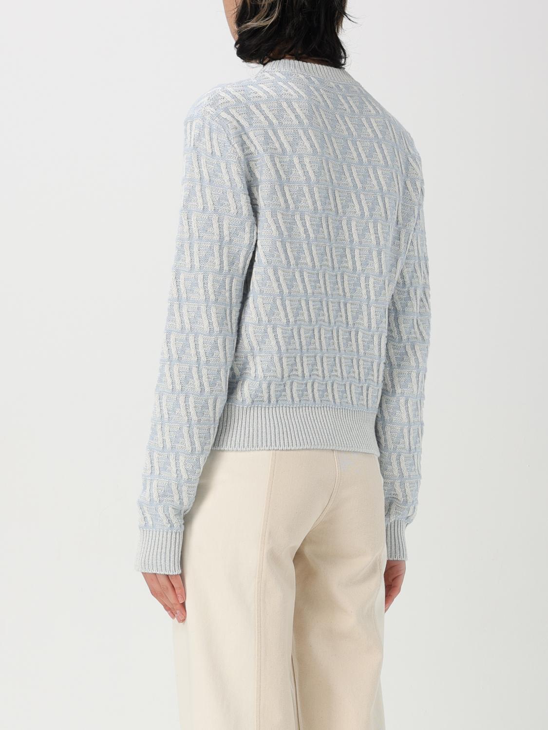 Fendi Sweater Woman Gnawed Blue