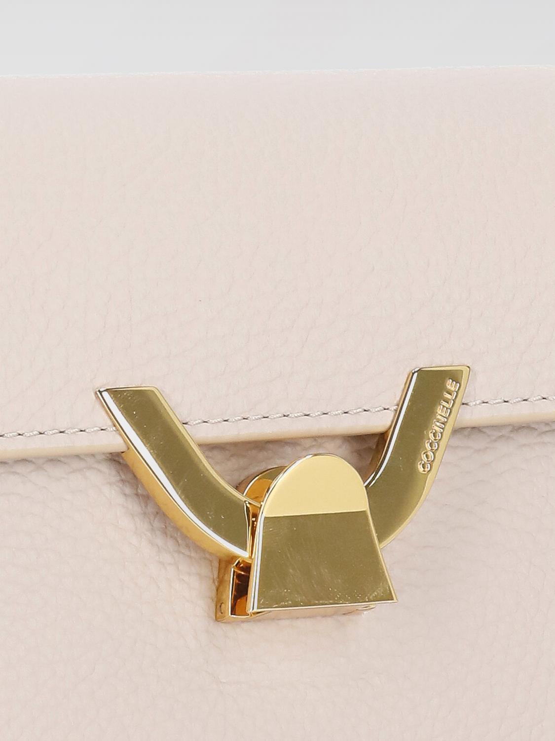 Coccinelle Shoulder Bag Woman Beige