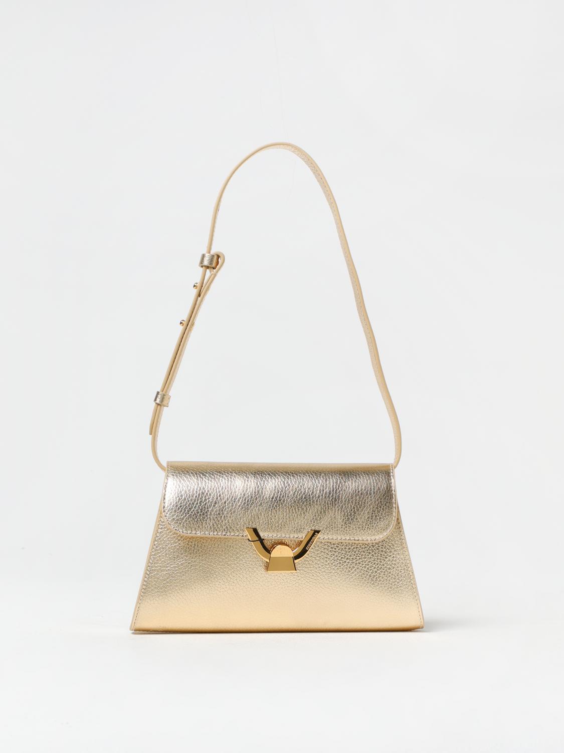 Coccinelle Shoulder Bag Woman Beige