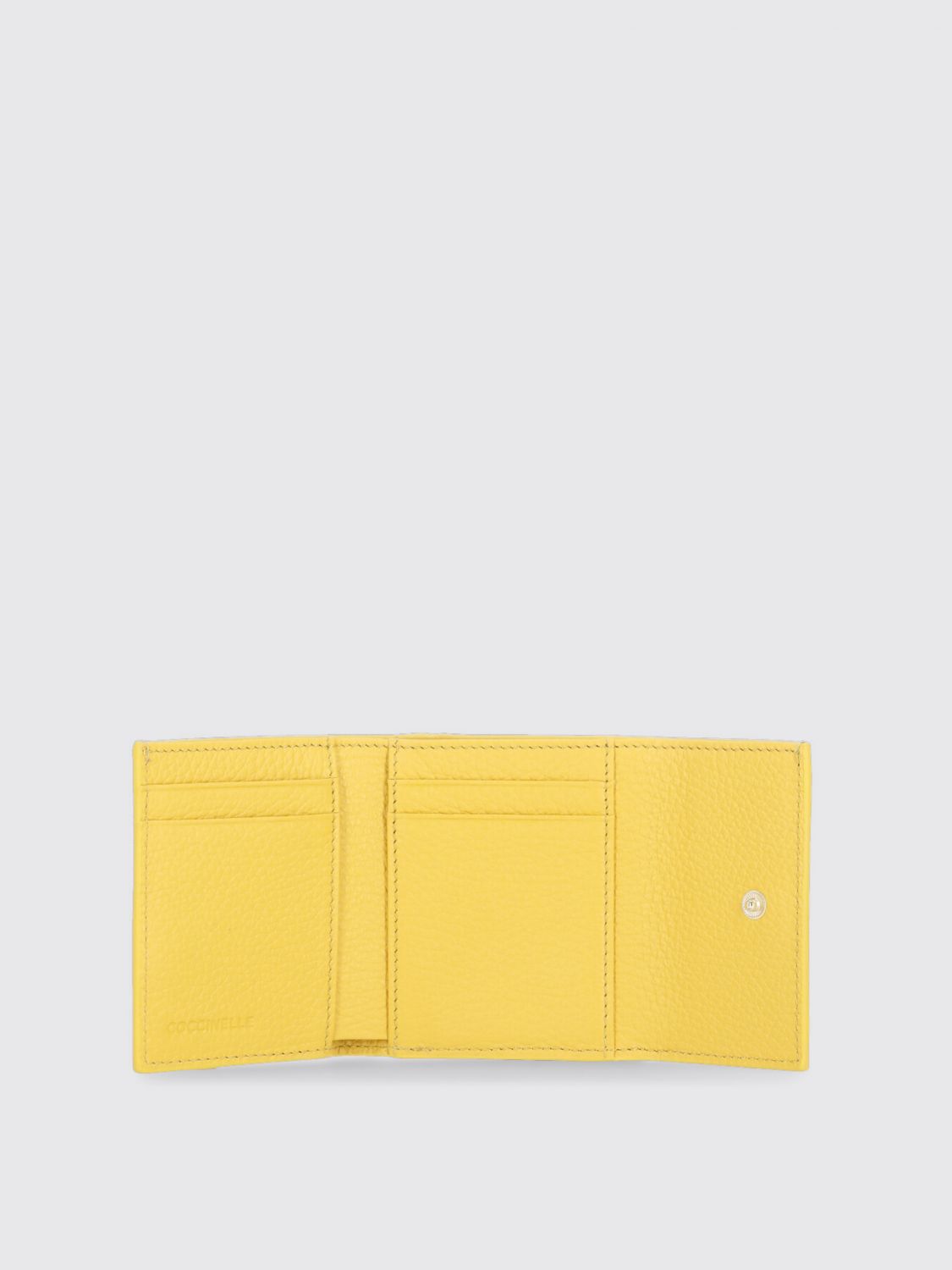 Coccinelle Wallet Woman Yellow