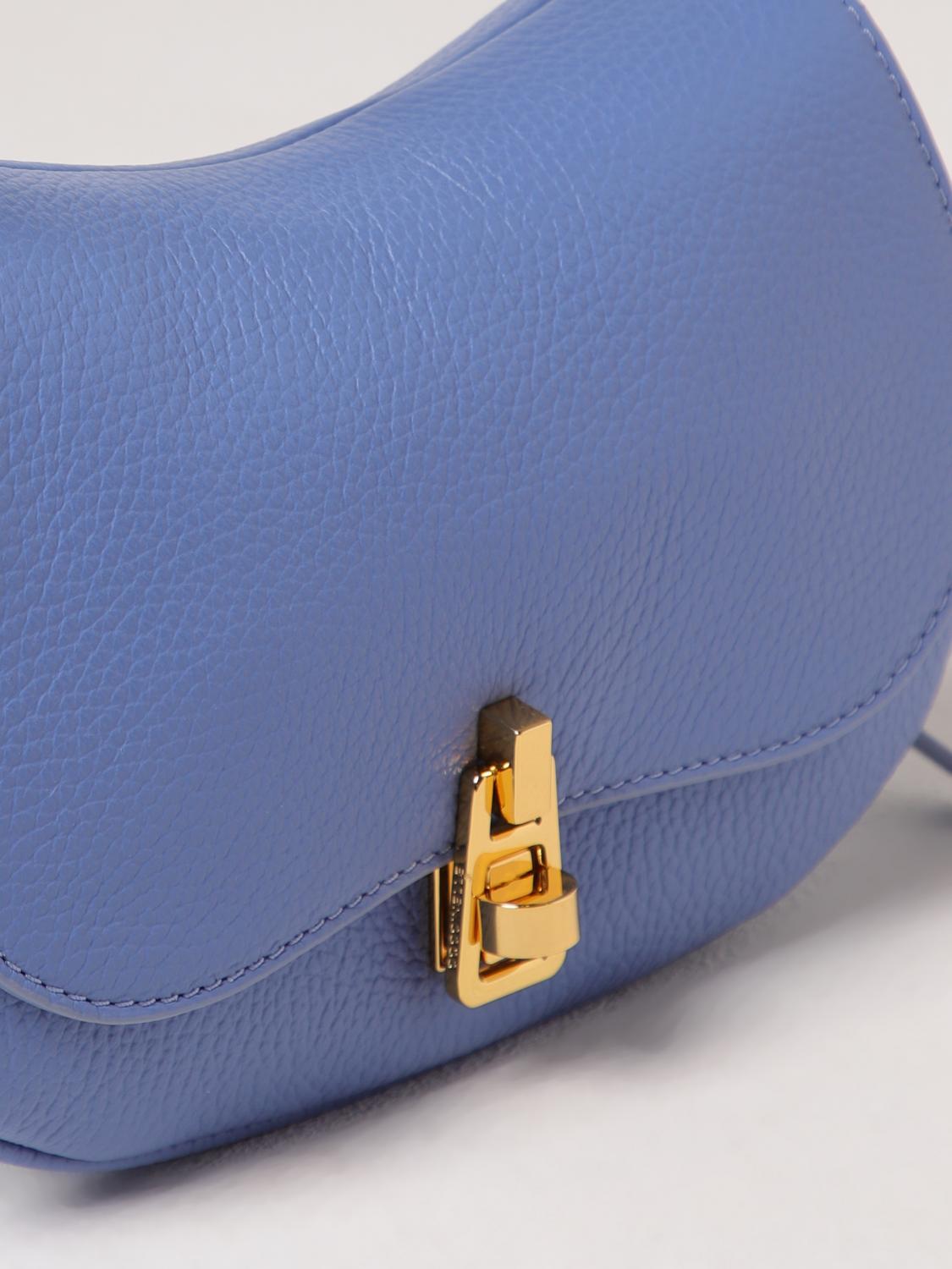 Coccinelle Mini Bag Woman Gnawed Blue