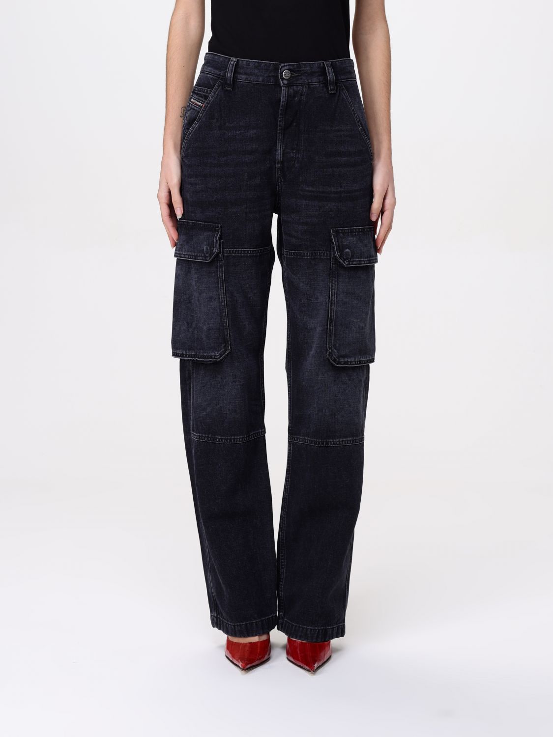 Diesel Jeans Woman Grey