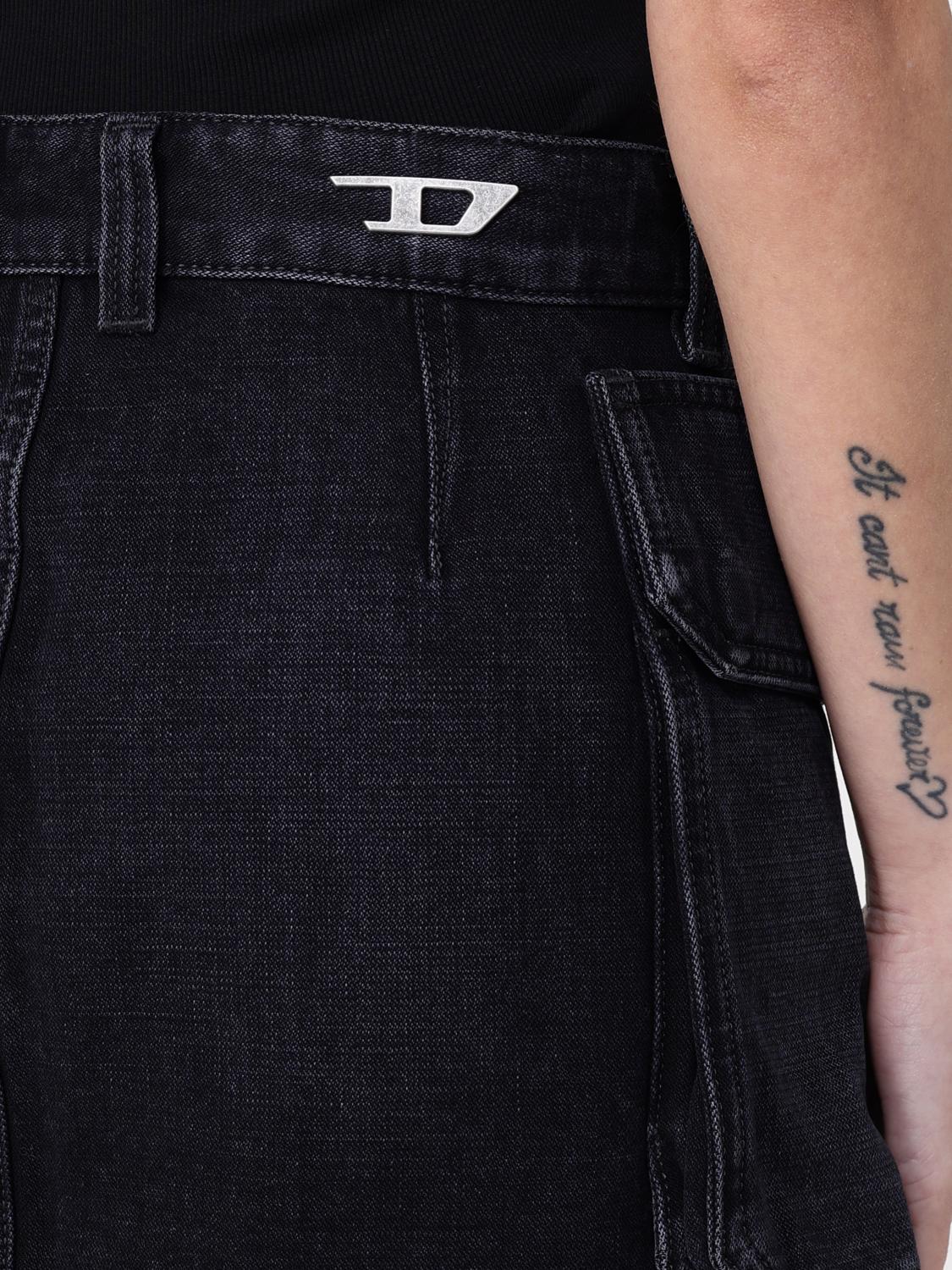 Diesel Skirt Woman Grey