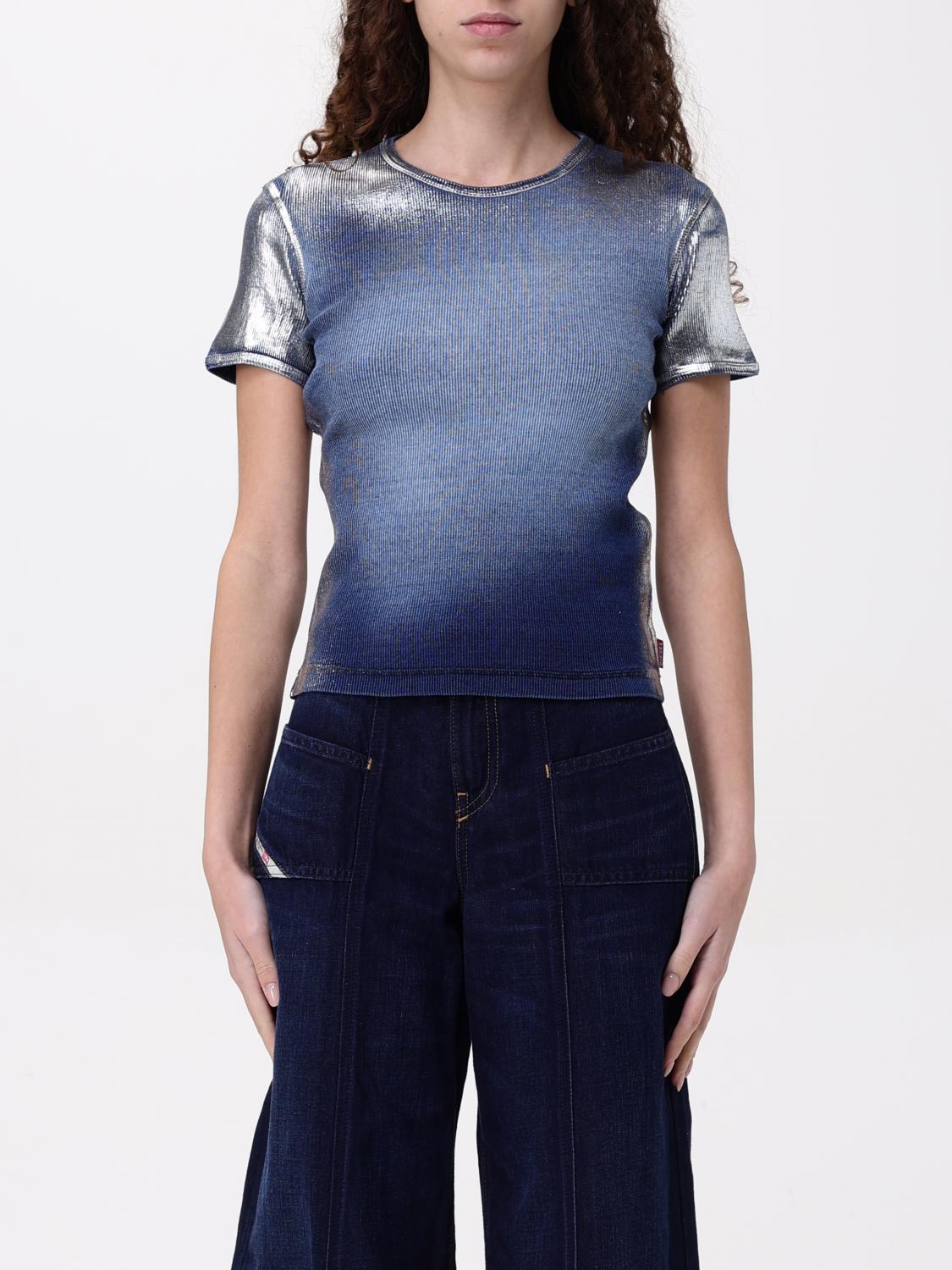 Diesel T Shirt Woman Navy
